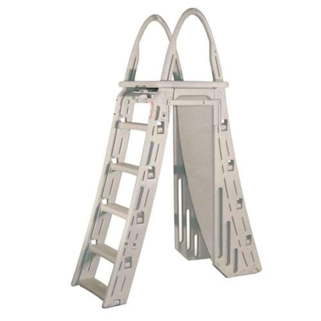 Confer Plastics A-Frame Swimming Pool Ladder for 56" Pools - Warm Gray
