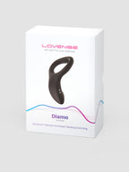 Lovense Diamo App Controlled Rechargeable Cock Ring, Black