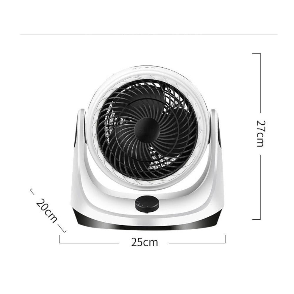 TOP-MAX 2 in 1 Combo Cooling and Heating Fan 220V Portable Electric Heaters Indoor Application Multifunctional Summer Winter Gift White