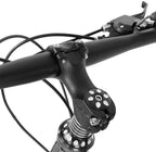 DSVF Mountain/Road Bike Carbon Steel 21 Speed Youth/Adult Bicycle, Aluminum Full Suspension Road Bike(700C/Three-knife Wheel), 26in Carbon Steel, Outdoor Fashionable Derailleur Mens/Womens Bikes