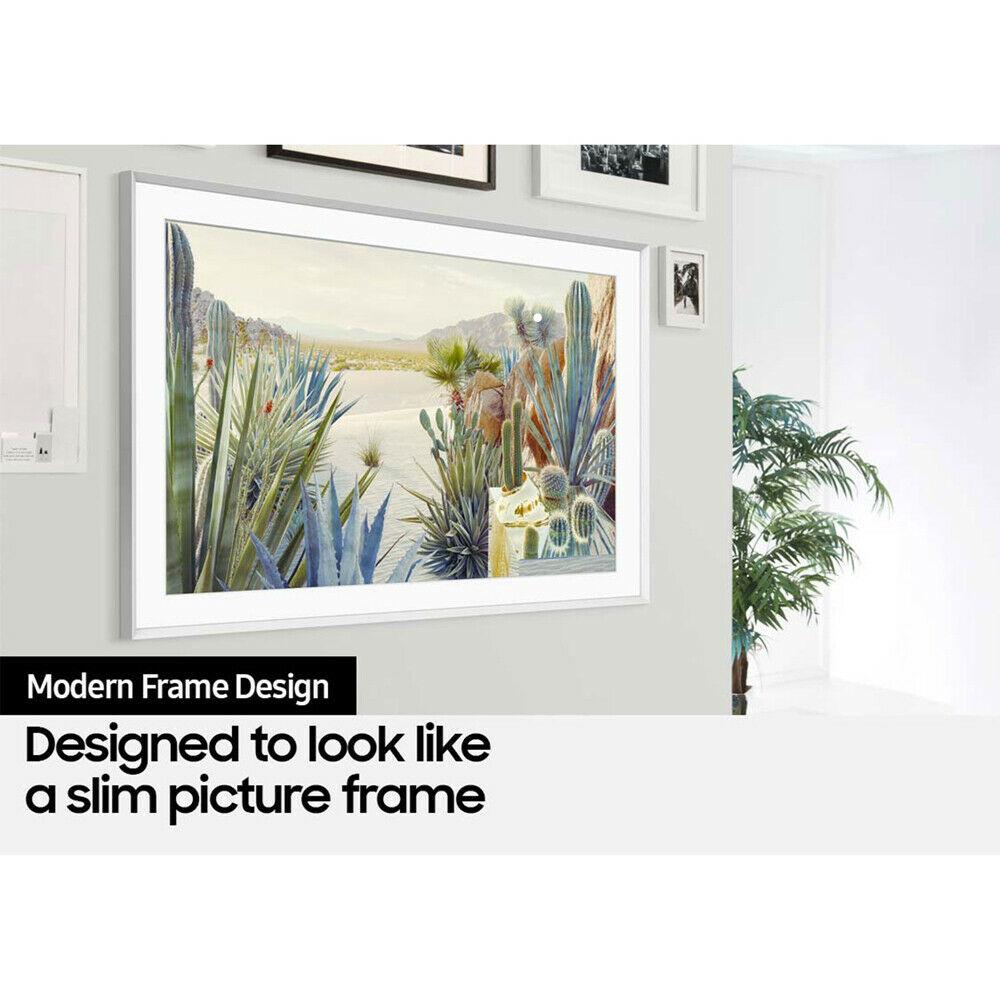 samsung qn50ls03aa 50 inch the frame qled 4k smart tv (2021) - open box