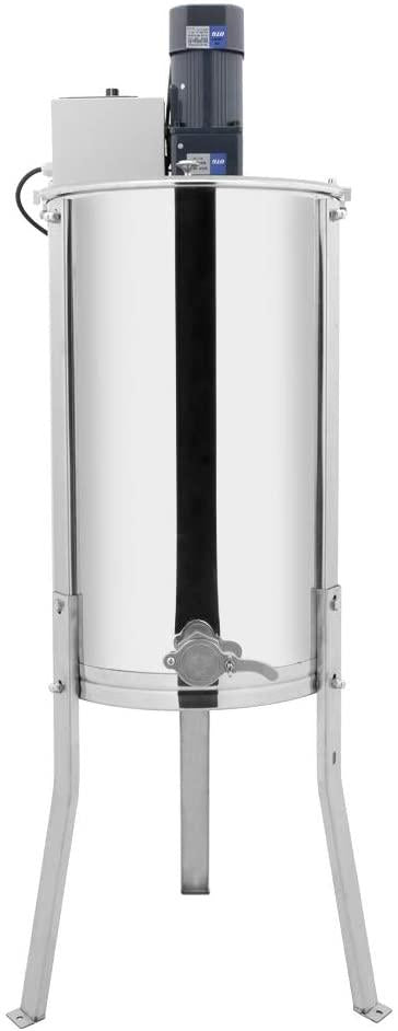 vingli electric 2 frame honey extractor separator,food grade stainless steel honeycomb spinner drum with adjustable height stands,beekeeping pro extraction apiary centrifuge equipment