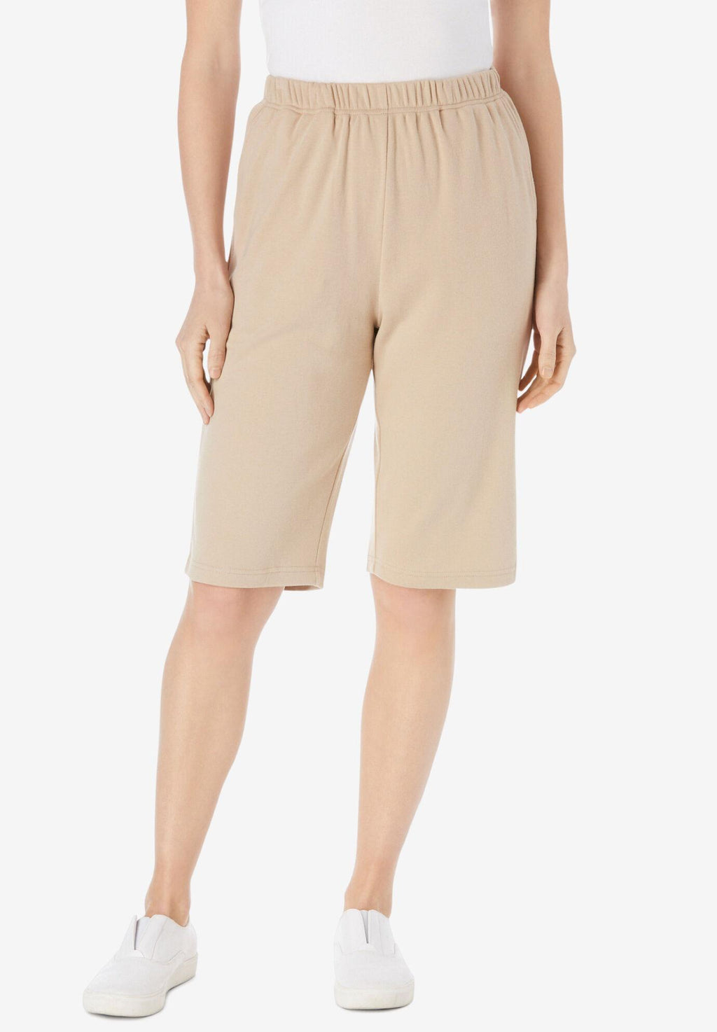7-day knit bermuda shorts