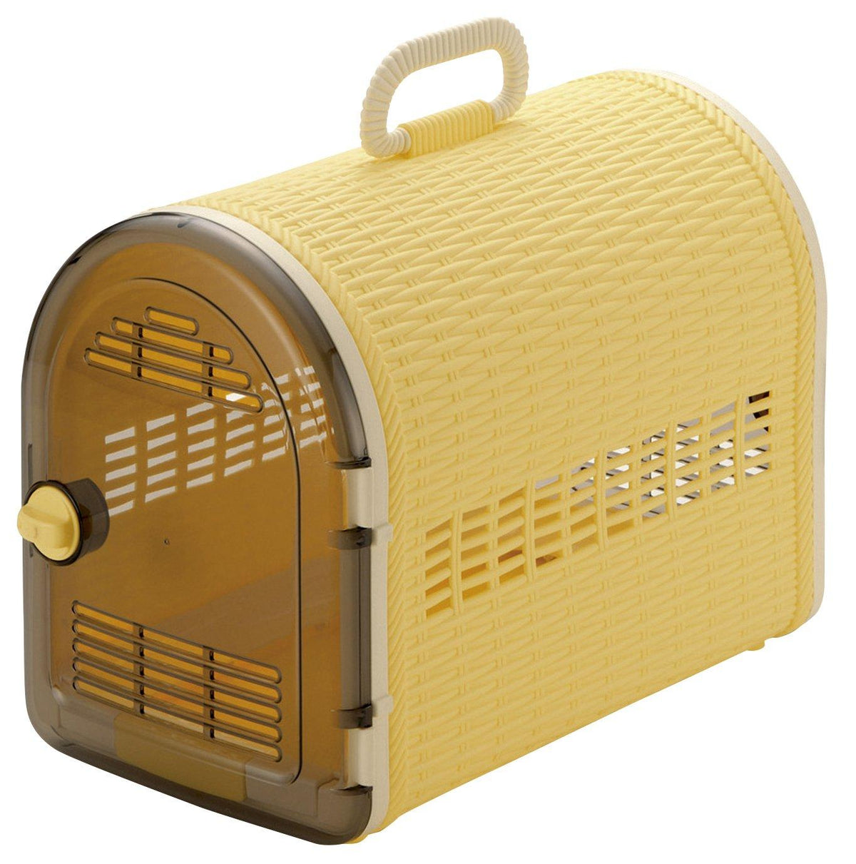 Richell Collor rattan net-like carry 44 yellow (japan import)