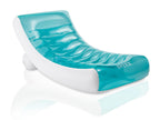 Inflatable Rockin Lounge Pool Floating Raft Chair with Cupholder (3 Pack)