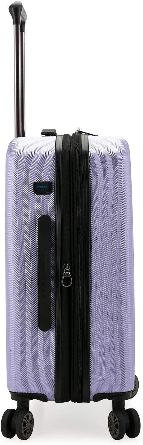 Dana Point Hardside Expandable Luggage Set, Lavender, 2-Piece