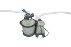 intex 1200 gph krystal clear above ground pool sand filter pump set | 28643eg