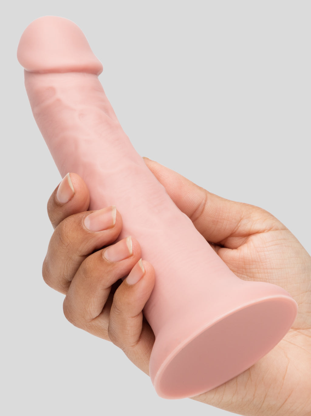 Lovehoney Realistic Silicone Suction Cup Dildo 6 Inch , Flesh Pink | Flesh Pink