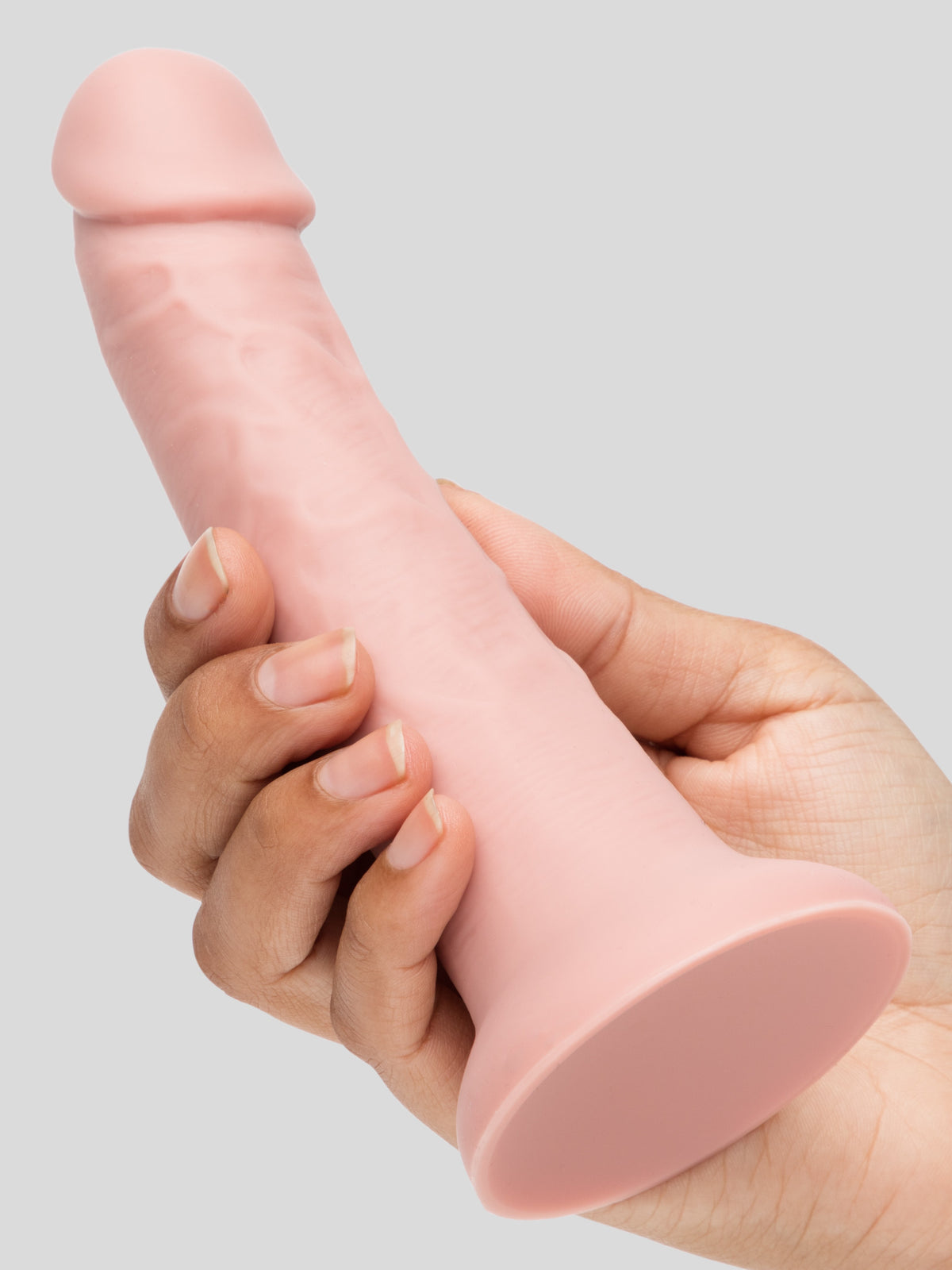 Lovehoney Realistic Silicone Suction Cup Dildo 6 Inch , Flesh Pink | Flesh Pink