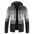 Winter Thick Warm Hooded Cardigan Sweater Coat