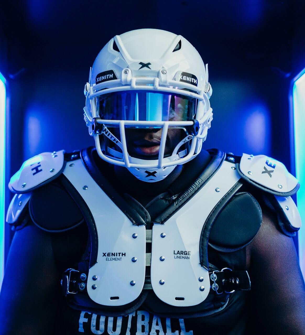 Xenith Varsity Element Lineman Football Shoulder Pads