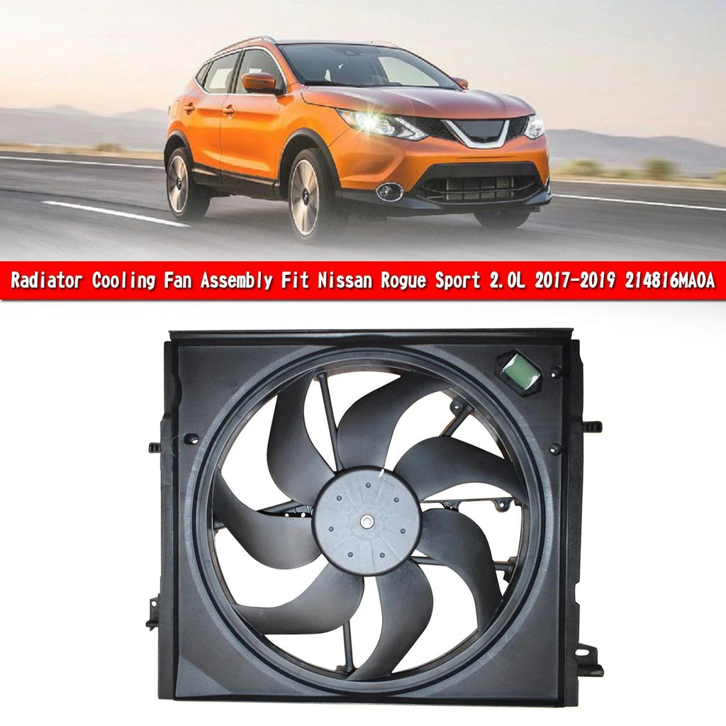 Nissan Rogue Sport 2.0L 2017-2023 214816MA0A NI3115162 Radiator Cooling Fan Assembly Generic