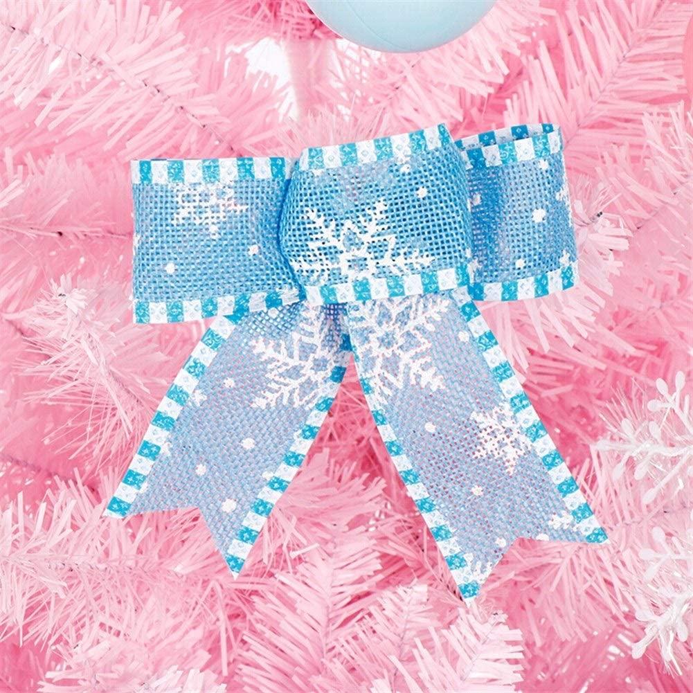 ChenCheng Christmas Tree PackaPink Set Holiday Celebration Decoration with LED Lights, Dream Set Christmas utenciles (Size : 2.1m)