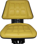 yellow trac seats brand triback style universal tractor suspension seat with tilt fits john deere 5200 5210 5300 5310 (fast  - 1-4 business days delivery - same or next day  -view map