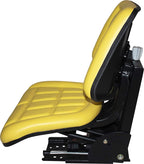 yellow trac seats brand triback style universal tractor suspension seat with tilt fits john deere 5200 5210 5300 5310 (fast  - 1-4 business days delivery - same or next day  -view map