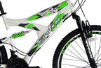 Pathfinder Elite Dual Suspension Mountain Bike, Unisex, 21-speeds, 18-Inch Frame