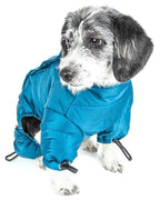 DogHelios 'Thunder-le' Full-Body Bodied Waded-Plush Adjustable and 3M Reflective Pet Dog Jacket Coat w/Blackshark Technology