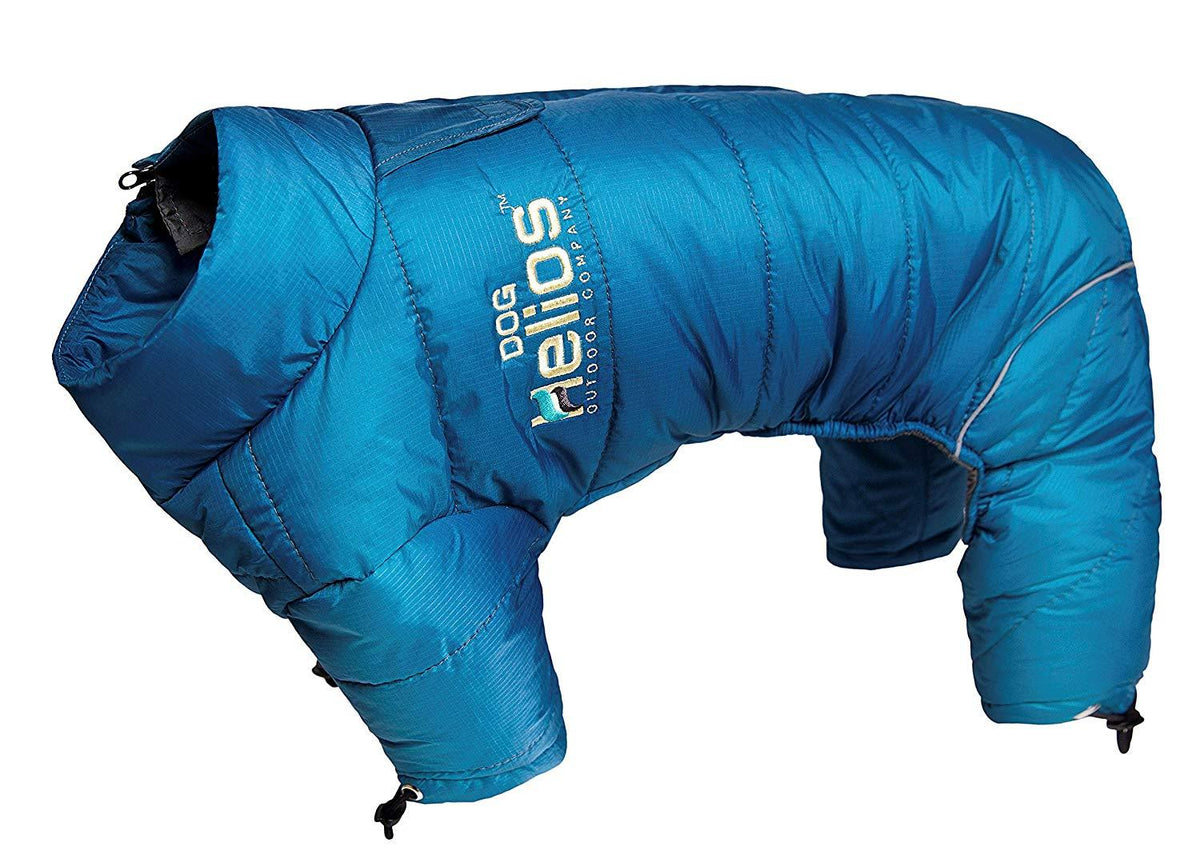DogHelios 'Thunder-le' Full-Body Bodied Waded-Plush Adjustable and 3M Reflective Pet Dog Jacket Coat w/Blackshark Technology