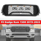 2019-2023 Dodge Ram 1500 TRX Style LED Honeycomb Front Upper Hood Grille Generic