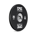 Epic Fitness Urethane Competition Barbell Plates, Single 35LB