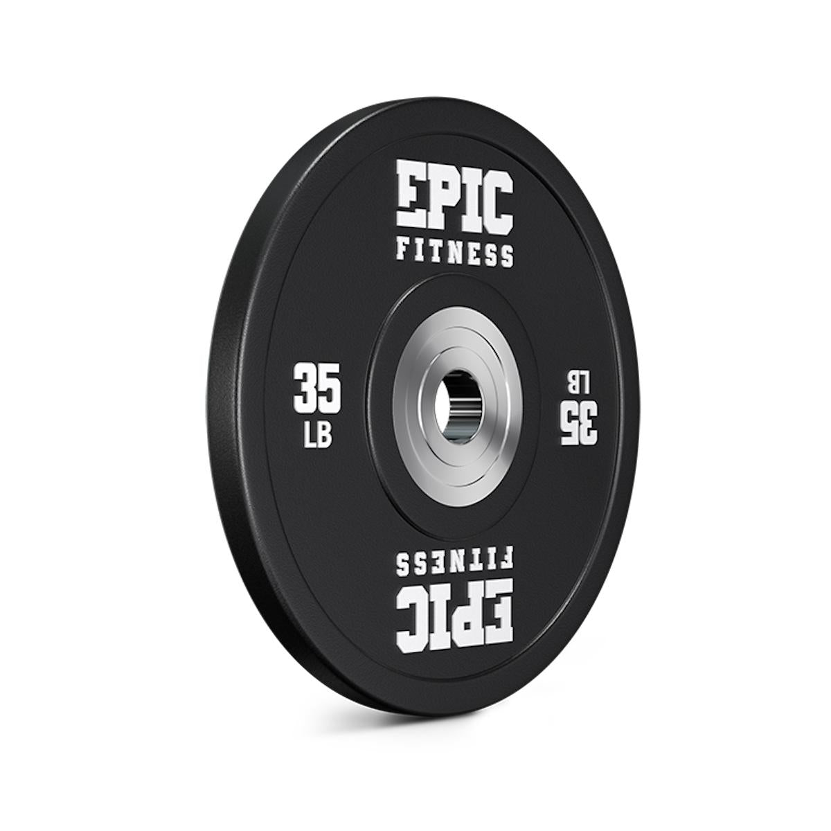 Epic Fitness Urethane Competition Barbell Plates, Single 35LB