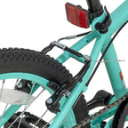 Hiland 24 inch Mountain Bike  7 Speeds for Teenager with Suspension Fork, Mint Green