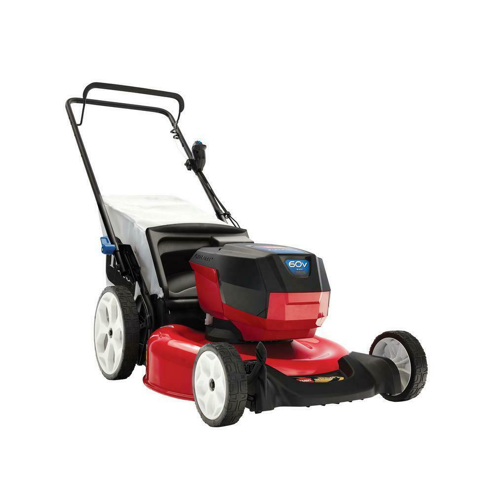 Recycler Cordless Lawn Mower Walk Behind Push 21 Inch Decl 60V Lithium Ion