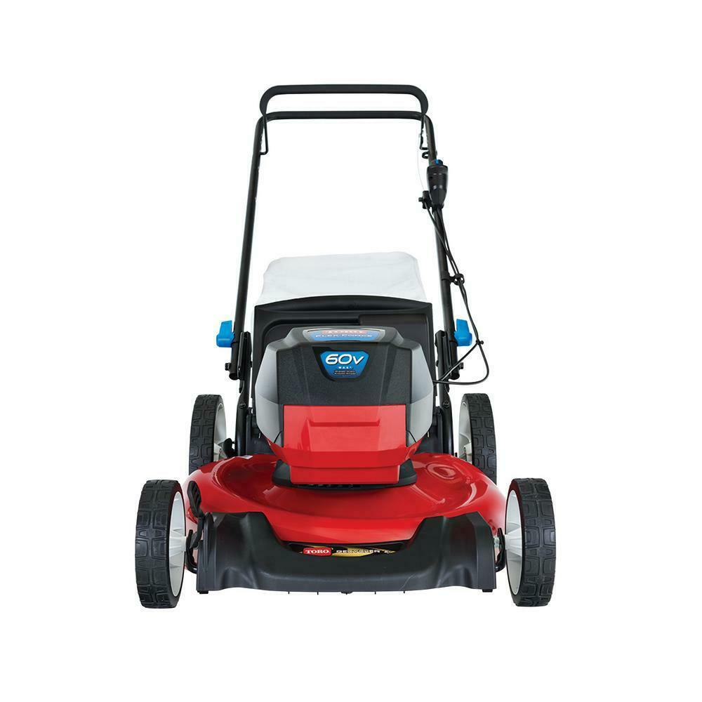 Recycler Cordless Lawn Mower Walk Behind Push 21 Inch Decl 60V Lithium Ion
