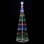 Vickerman 4' x 24" LED 152 Multi-color Light Show Tree