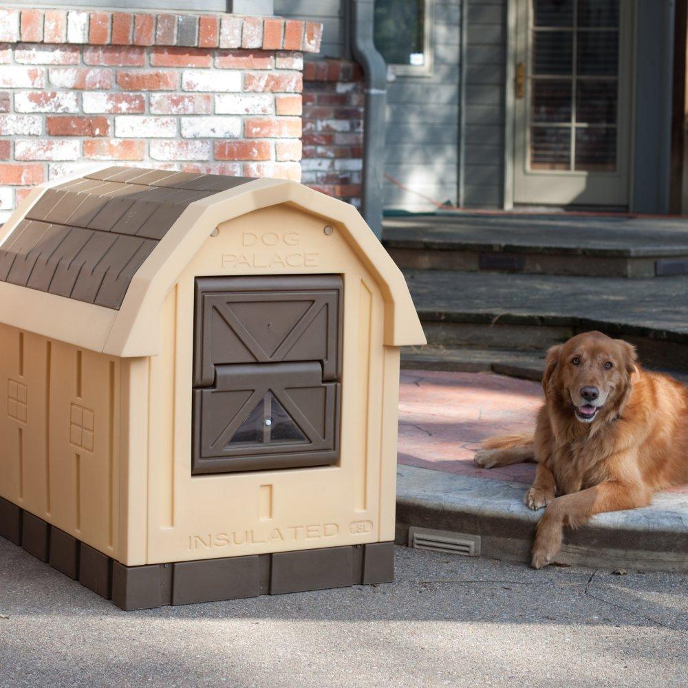 ASL Solutions Deluxe Insulated Dog Palace (38.5" x 31.5" x 47.5")