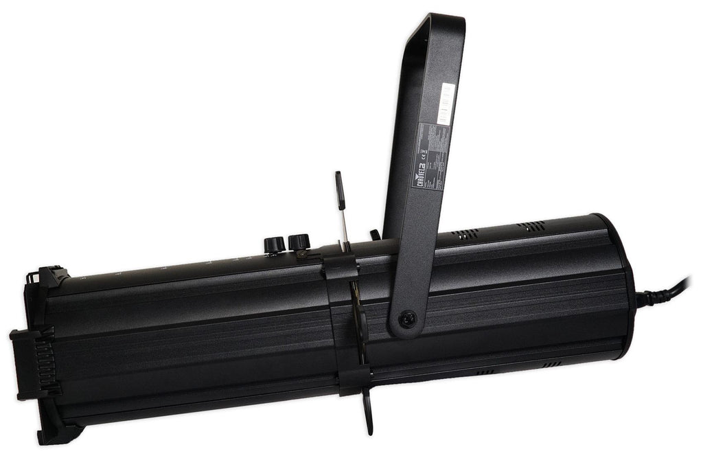 Chauvet DJ EVE E-100Z 100w White Ellipsoidal LED DMX Gobo Spot Light+Club Table