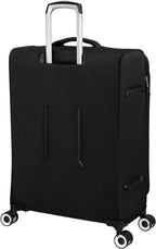 Intrepid 32" Softside Checked 8 Wheel Expandable Spinner with TSA Lock, Black