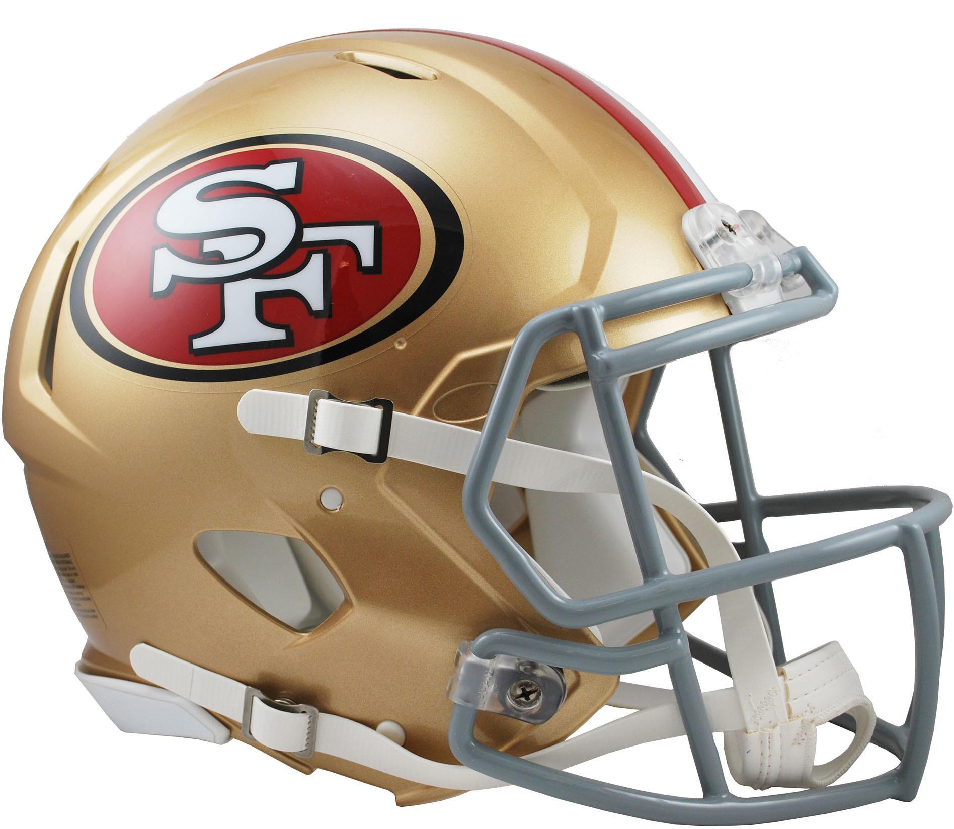 Riddell San Francisco 49ers Revolution Speed Full-Size Authentic Football Helmet