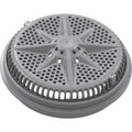 PENTAIR POOL PRODUCTS Main Drain Grate, Pent StarGuard, 8", 112gpm, Gray, qty 2, Lg Ring