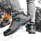 High Quality Men Hiking Shoes Winter Plush Snow Boots