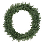 Green Canadian Pine Commercial Size Artificial Christmas Wreath, 72-Inch, Unlit