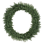 Green Canadian Pine Commercial Size Artificial Christmas Wreath, 72-Inch, Unlit