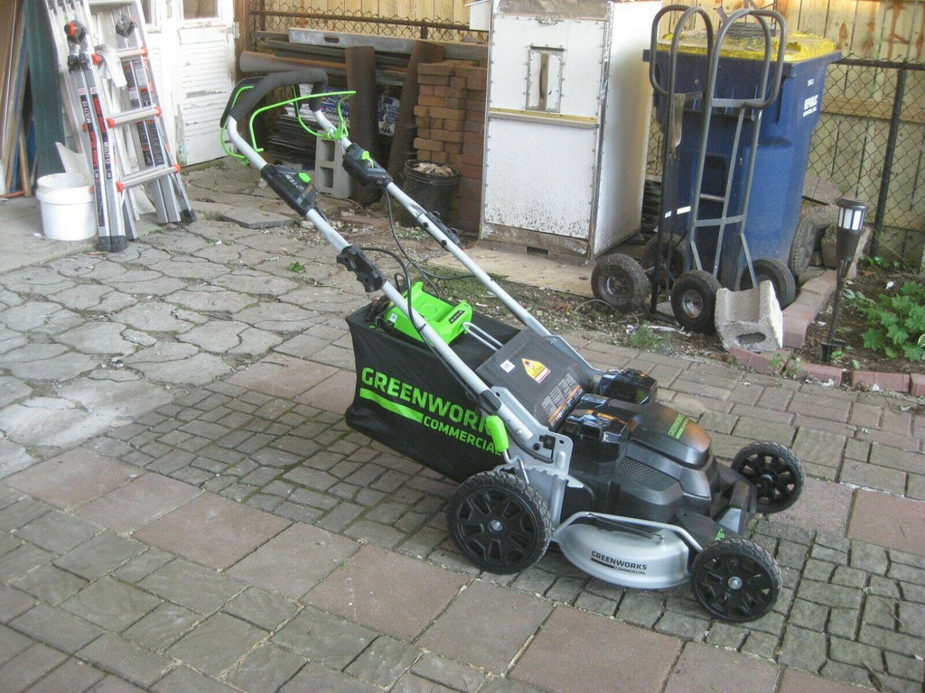 25" 80V Commercial Brushless Steel Deck Self-Propelled Lawn Mower (Battery/Charg
