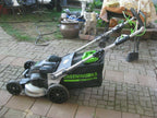 25" 80V Commercial Brushless Steel Deck Self-Propelled Lawn Mower (Battery/Charg