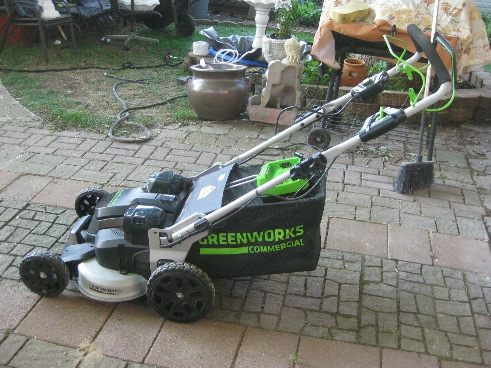 25" 80V Commercial Brushless Steel Deck Self-Propelled Lawn Mower (Battery/Charg