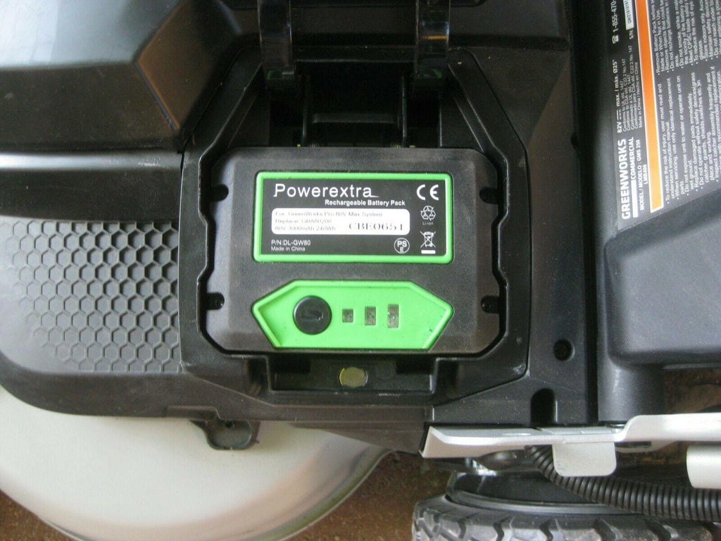 25" 80V Commercial Brushless Steel Deck Self-Propelled Lawn Mower (Battery/Charg