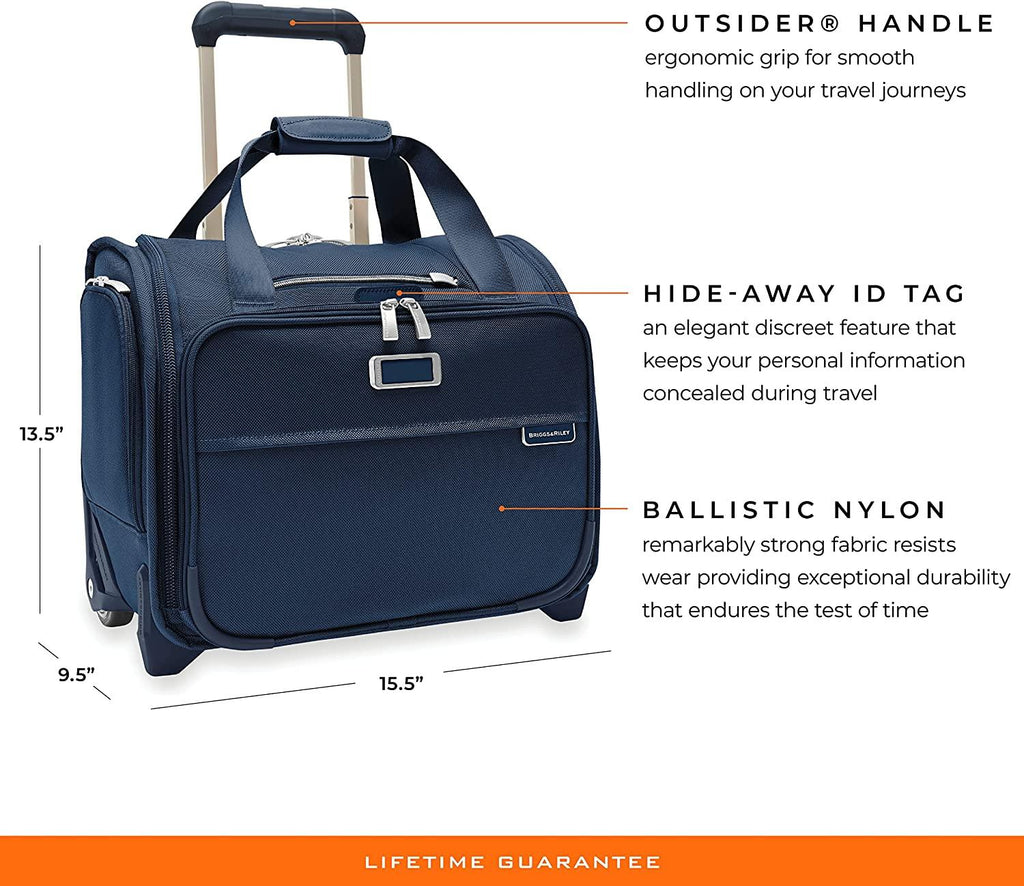 2-Wheel Cabin Bag, Navy