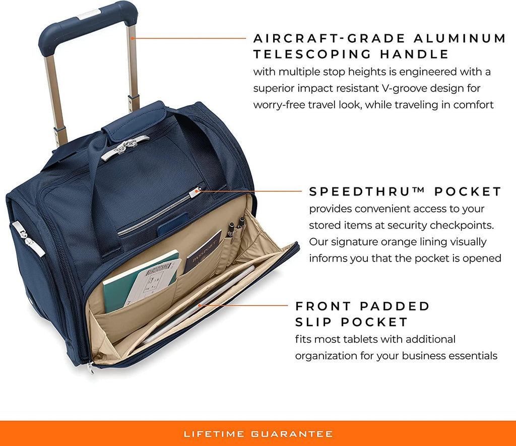 2-Wheel Cabin Bag, Navy