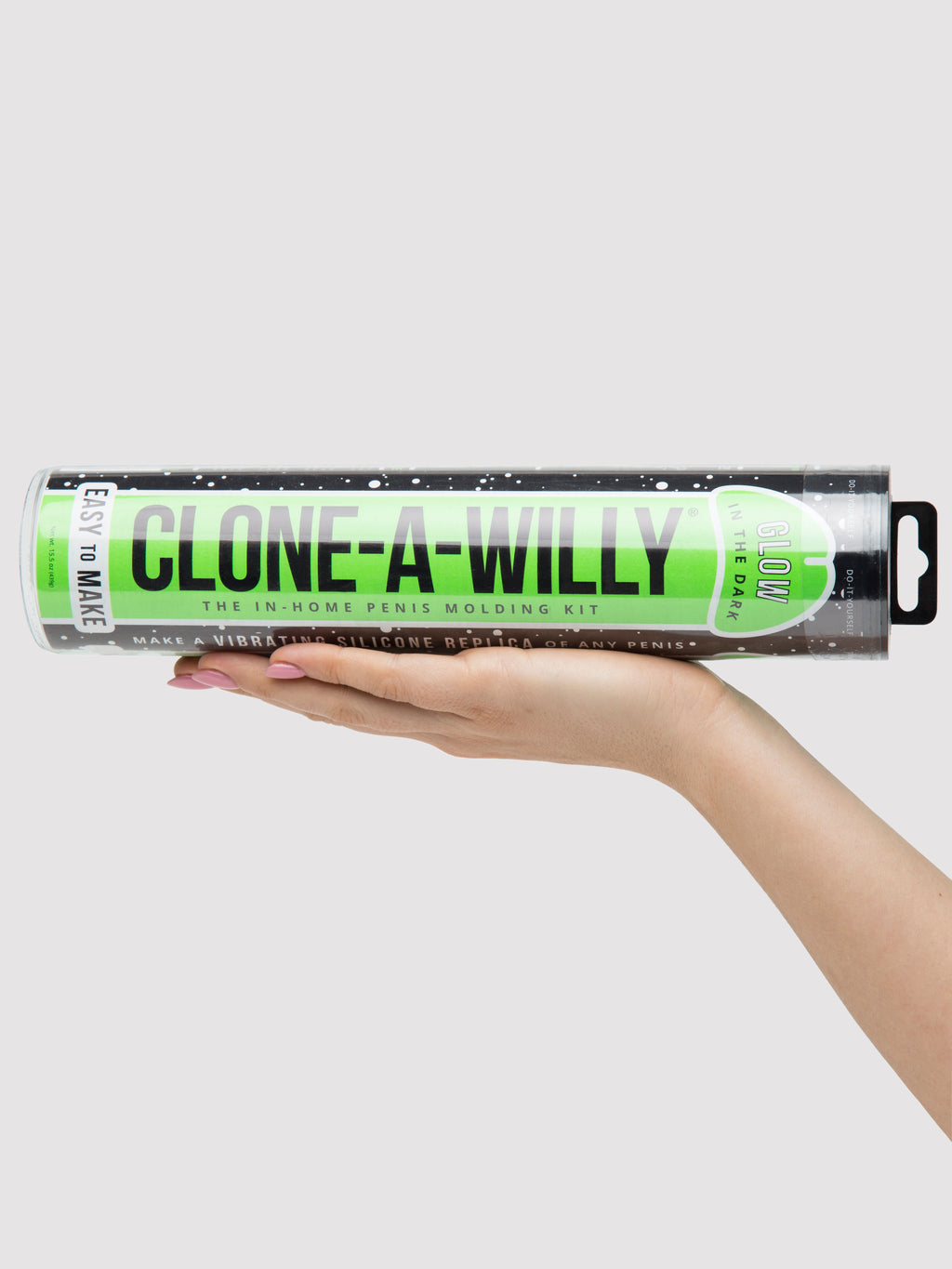 Clone-A-Willy Glow In The Dark Vibrator Molding Kit Green, Glow | Glow