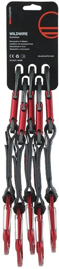 Wild Country Electron Sport Draw 5x12cm - Gunmetal/red