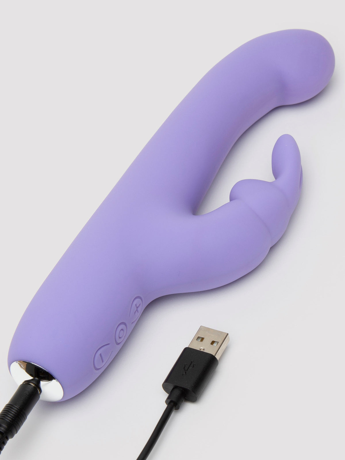 Lovehoney Luxury 15 Function Rechargeable Silicone Rabbit Vibrator, Purple