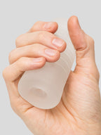 BASICS Neutral Beaded Male Stroker, Clear