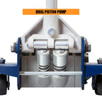 3.25 Ton 6,500 lb Capacity Hydraulic Floor Jack with Dual Piston  Lift Pump
