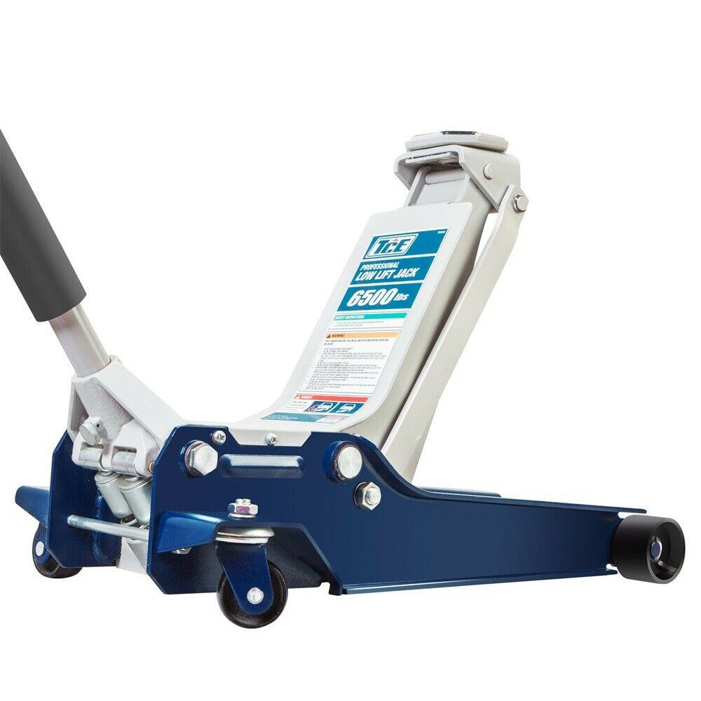 3.25 Ton 6,500 lb Capacity Hydraulic Floor Jack with Dual Piston  Lift Pump