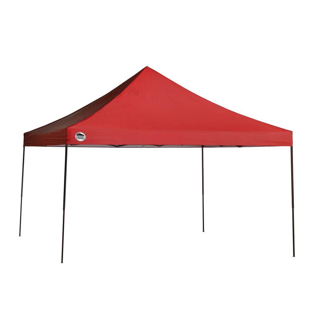ST144 12 ft. x 12 ft. Red Straight Leg Canopy